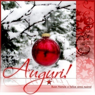 Buon Natale e Felice Anno Nuovo