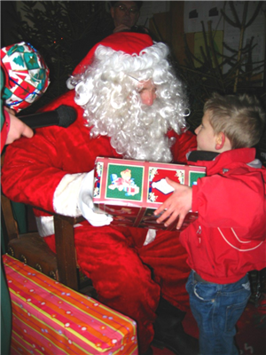 une rencontre avec le père noël