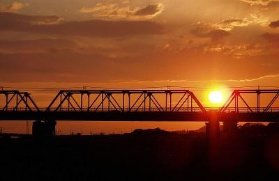 Sunset in Japan