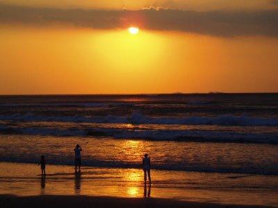 Sunset in Kuta