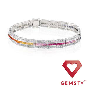 Fancy Sapphire Bracelet