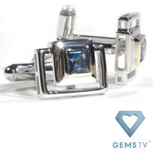 London Blue Topaz Cufflinks