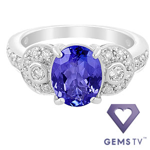 Tanzanite and Diamond Ring