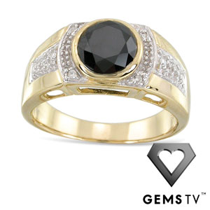 Black Diamond Men's Ring