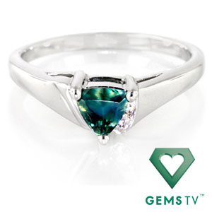 Alexandrite and Diamond Ring