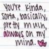 Youre always on my mind.