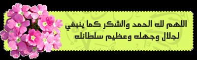اللهم لك الحمد