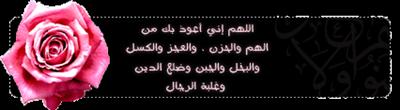 الهم اني أعوذ بك من الهم و الحزن