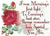 Remember How Special You Are ... to me