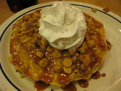 Butterscotch Rocks Pancakes