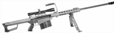 Barrett M82 50cal. sniper