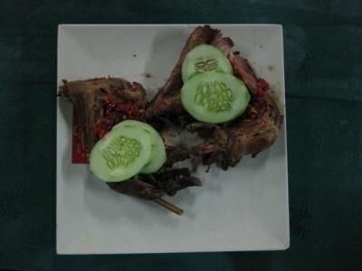 Ayam Penyet Pedas
