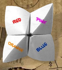 Cootie Catcher Fortune Teller