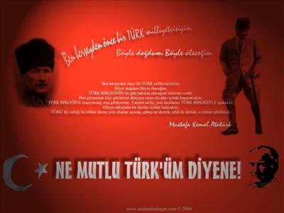 NE MUTLU TÜRKÜM DİYENE