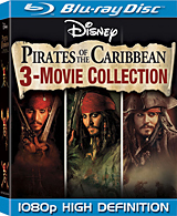Pirates of the Carribean Movies 1-3