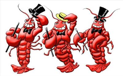tres lobsters