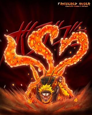 Naruto (grown up + 3 tails unleashed)