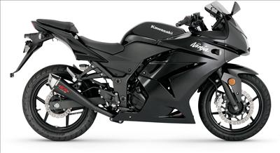 Kawasaki Ninja 250R Black Tapered