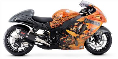 Suzuki Hayabusa Black Dual