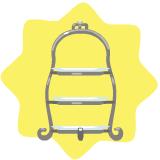 Silver Cake Rack