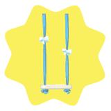 Blue Ribbon Tree Swing