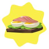 Herring with Rye Bread