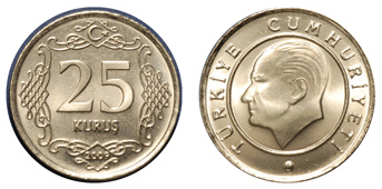 25 KURUŞ