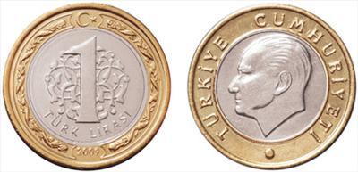 1 TÜRK LİRASI