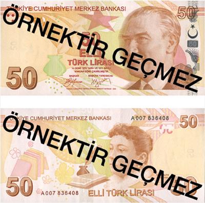 50 TÜRK LİRASI