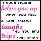 Good Friend/Best Friend