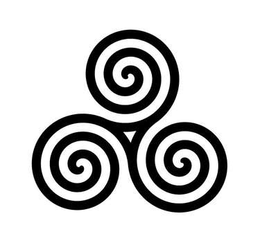 Celtic Spiral - Time Symbol
