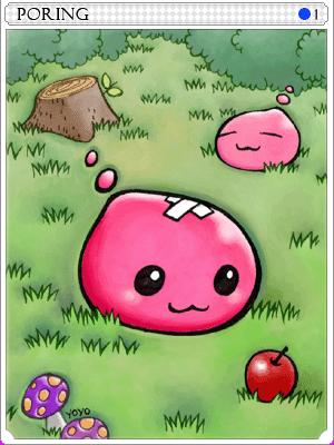 Poring Card