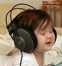 Music fan baby