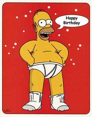 Homer Simpson Birthday