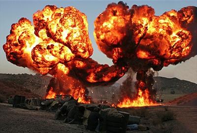 Death by explosion
