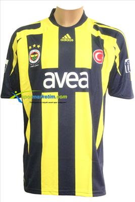 Sarı Lacivert Çubuklu Forma