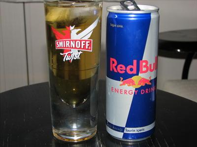 redbul + vodka