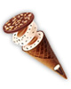 Süper Cornetto Disc Vanilya-Karamel