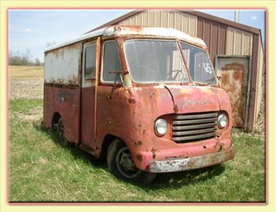 One o' they Ford Vans