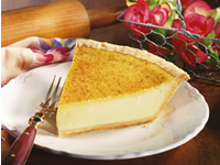 Mango Custard Pie