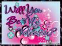 Will you be my valentine?
