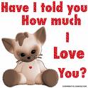 How much I love you