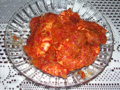 Udang pedas
