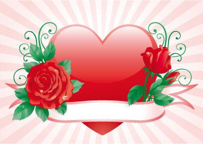 Heart and Rose