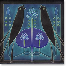 Motawi Tileworks Songbirds Tile