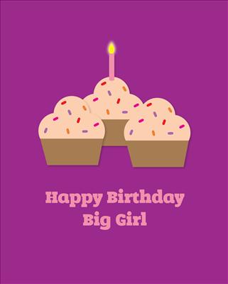 Happy Birthday Big Girl