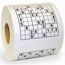 Sudoku tuvalet kağıdı