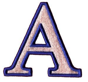 A letter A