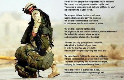 A soliders prayer