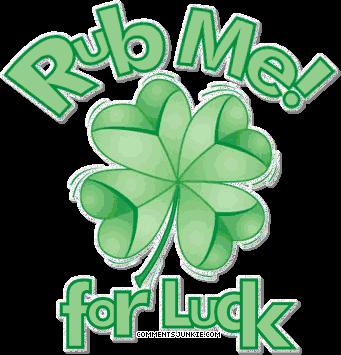 Rub me for luck